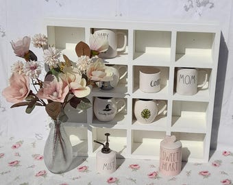 Simplyposhmugs Rae Dunn Classic Size Pigeon Hole Mug Holder