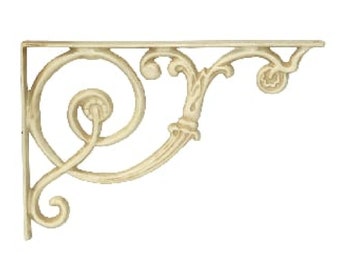 Cast Iron Romanesque Shelf Bracket (Sold individually)