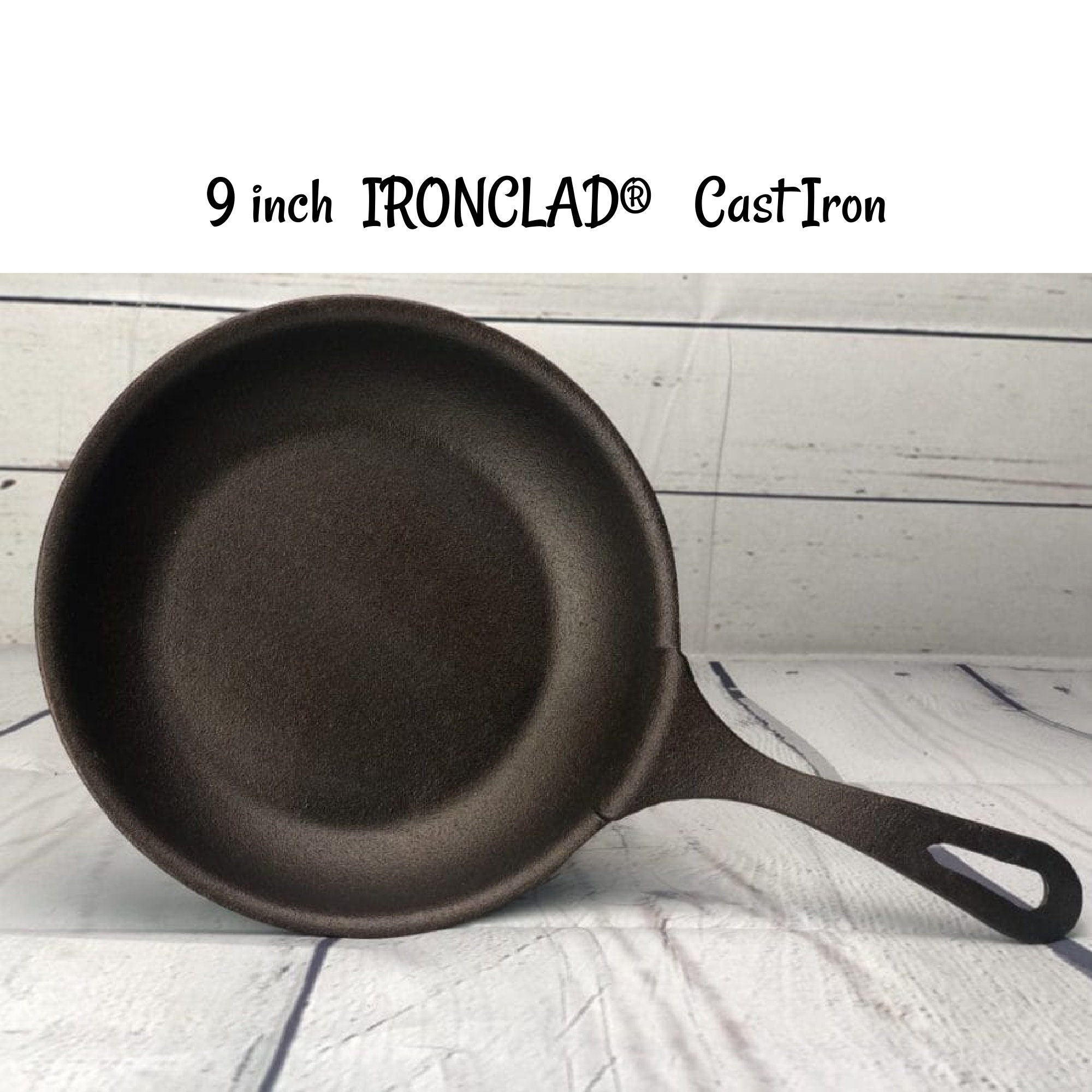 Napoleon 9-Inch Cast Iron Frying Pan
