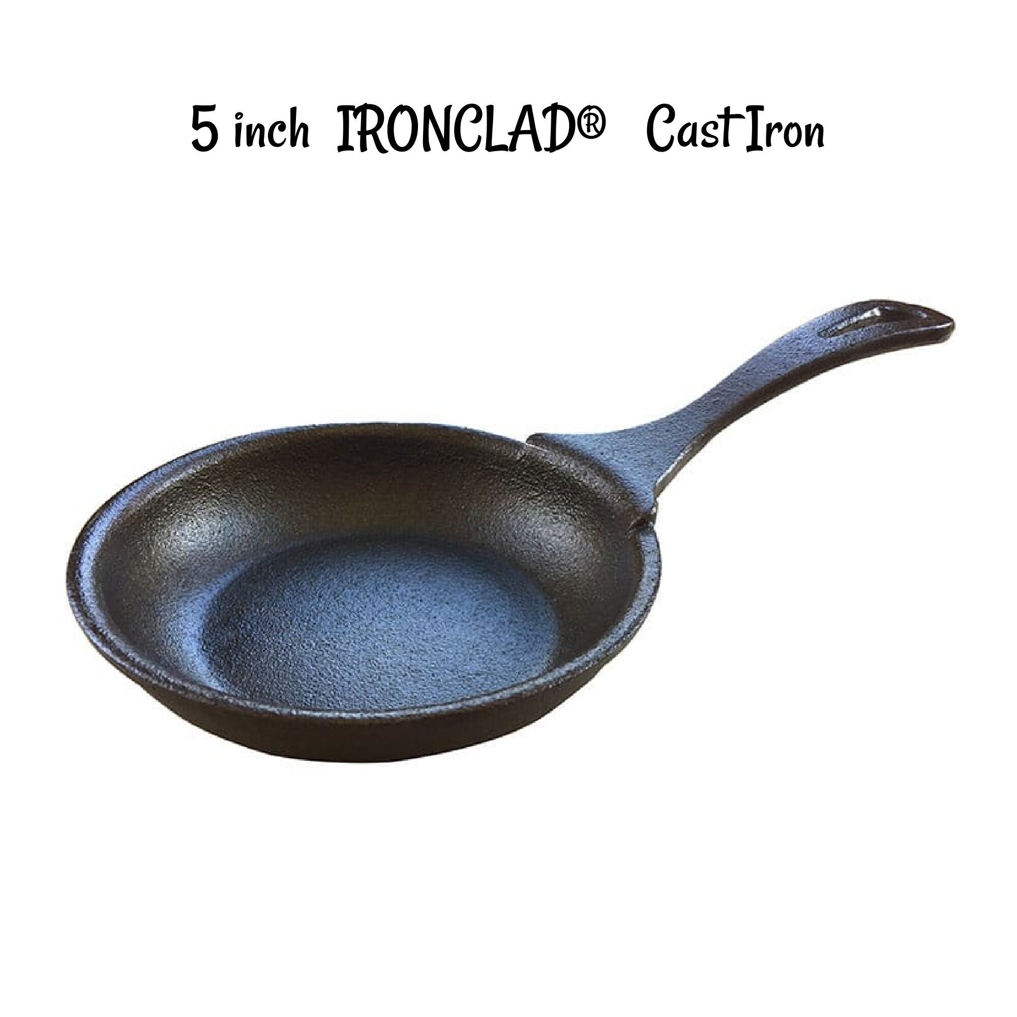 The No. 5 IRONCLAD® Cast Iron Skillet is Coated With All Natural