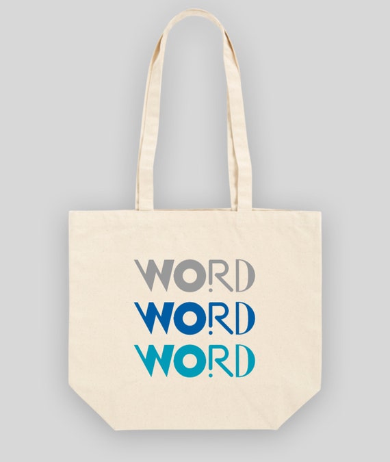 Tote Bag Shopping Bag Personalised Word Tote Bag Gifts For her Cottagecore Witchy Aesthetic Personalised Name Tote Bag Edgy