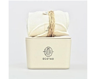 EcoTao Beauty Set of 7 Reusable and Cleansing Wipes