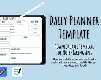 Daily Planner Template