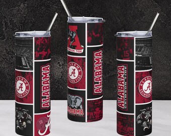 Alabama Crimson Tide | Alabama Football Tumbler | Travel Mug