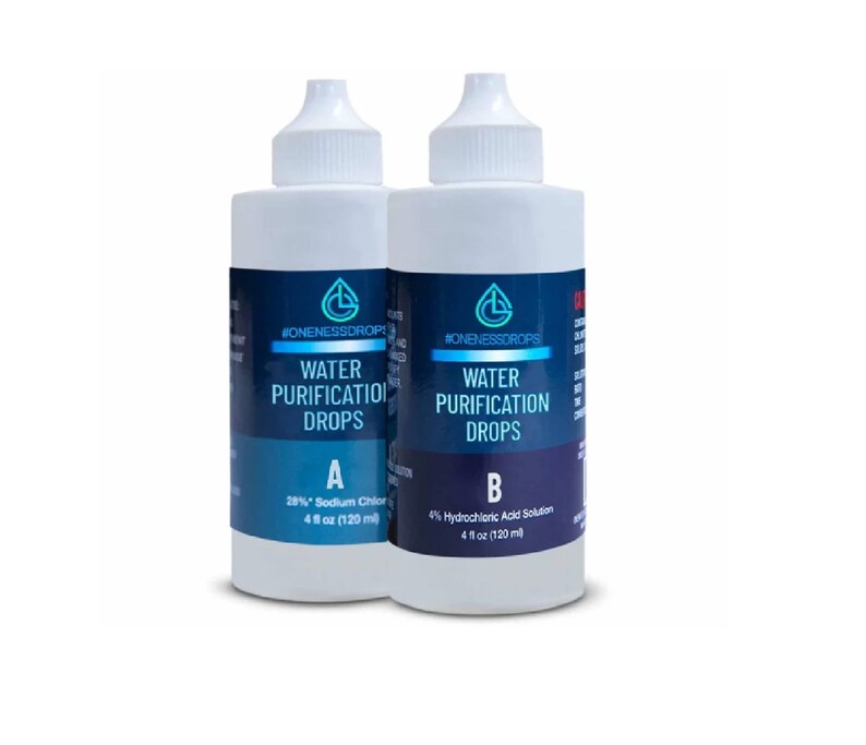 Chlorine Dioxide Kit Sodium Solution 2 Part Classic Liquid Etsy