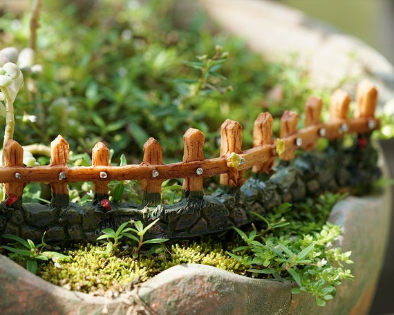 1PCS Fairy Garden Accessories Small Fence Fairy Accessories - Main Image