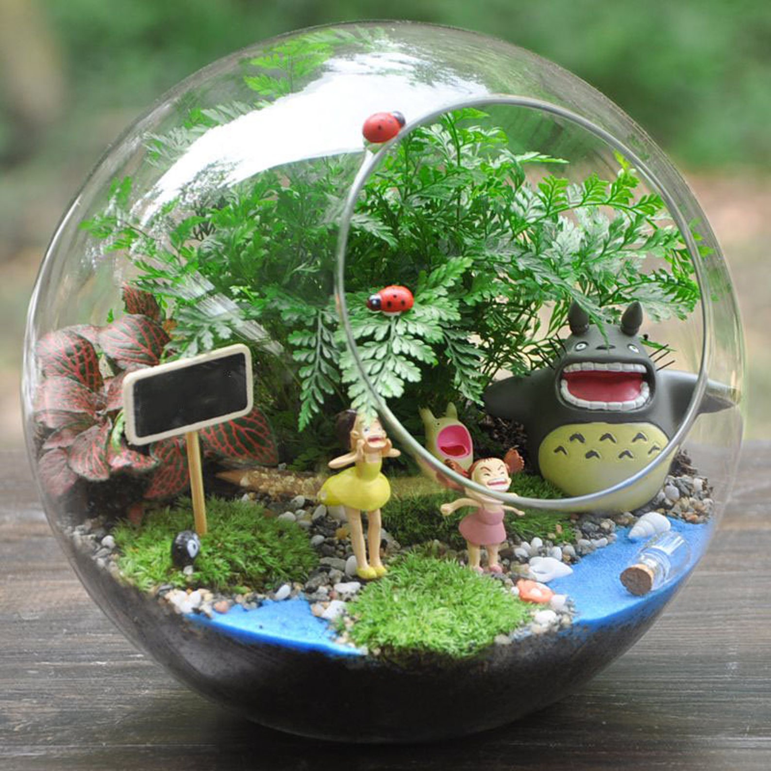 These Totoro Terrariums are the Zen Decor You've Been Missing in Your Life