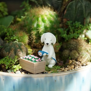 Accessoires de jardin féeriques pour petits chiens et pépinière de fleurs, jardinage miniature, fournitures pour terrarium