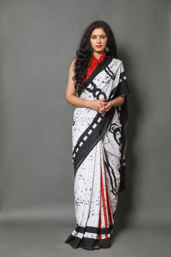 birthday party wear saree