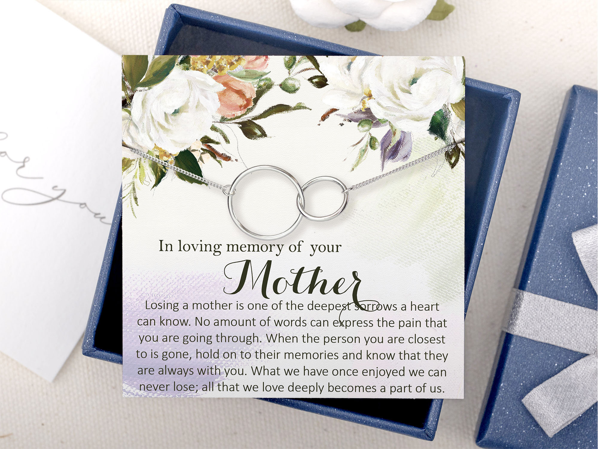 In Loving Memory of Your Mother Grief Gifts for Grieving Gift Etsy