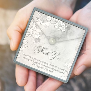 Thank You for Throwing My Baby Shower Gift for Friend Baby Shower Hostess Gift