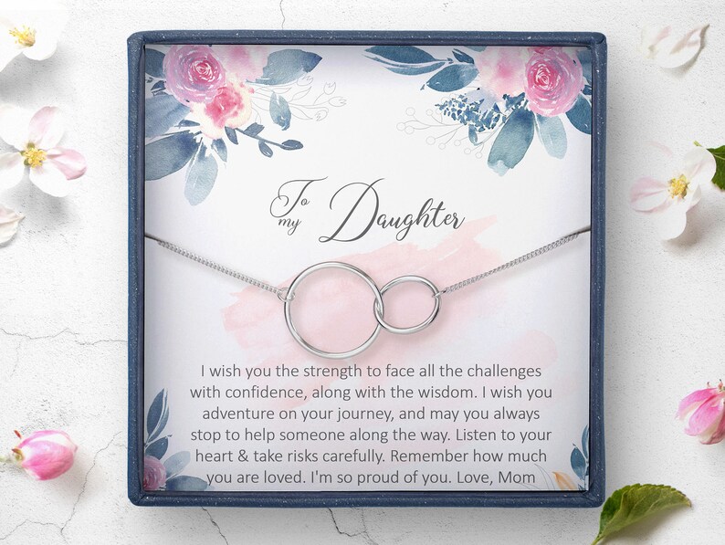Daughter Gift From Mom to Daughter Necklace for Daughter Gift Etsy