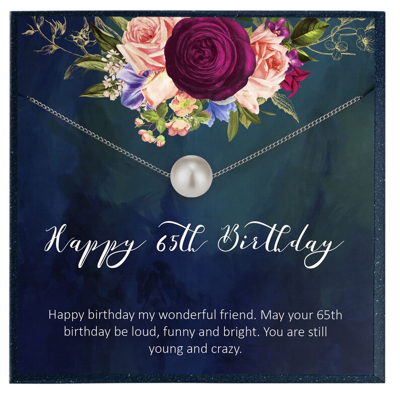 Birthday Gift For 65 Year Old Woman