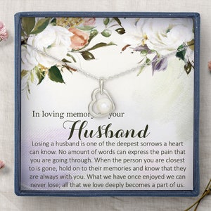 In Loving Memory of Your Husband Grief Gifts for Grieving Gift for Memorial Gifts for Remembrance Gifts for Bereavement Gifts Sorry for Your