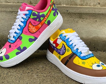 spongebob air force ones