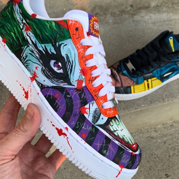 custom joker air force ones