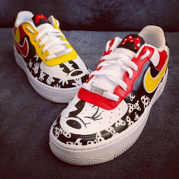 air force 1 drawn on