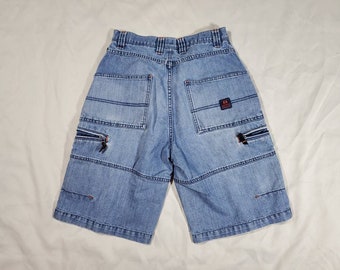 mens designer jean shorts