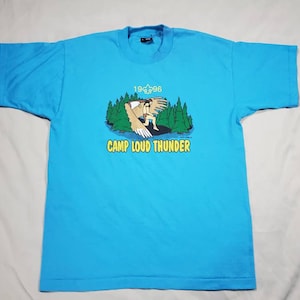 Boy Scouts Camp Loud Thunder Shirt Size Large