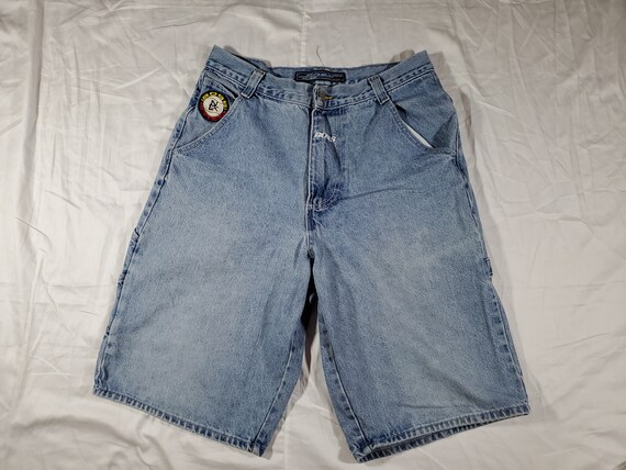 boss jean shorts