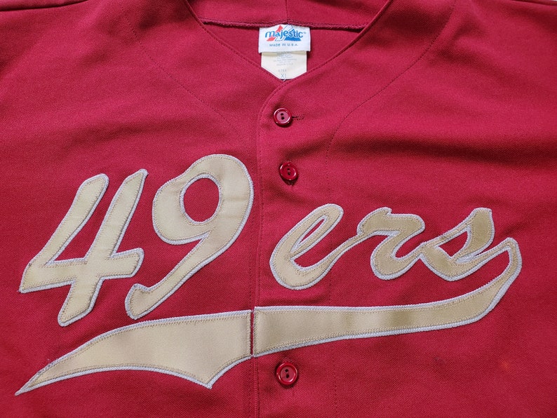 san francisco 49ers baseball jersey