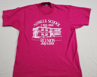 Vintage Ahmeek School Reunion 1991 Screen Stars Shirt