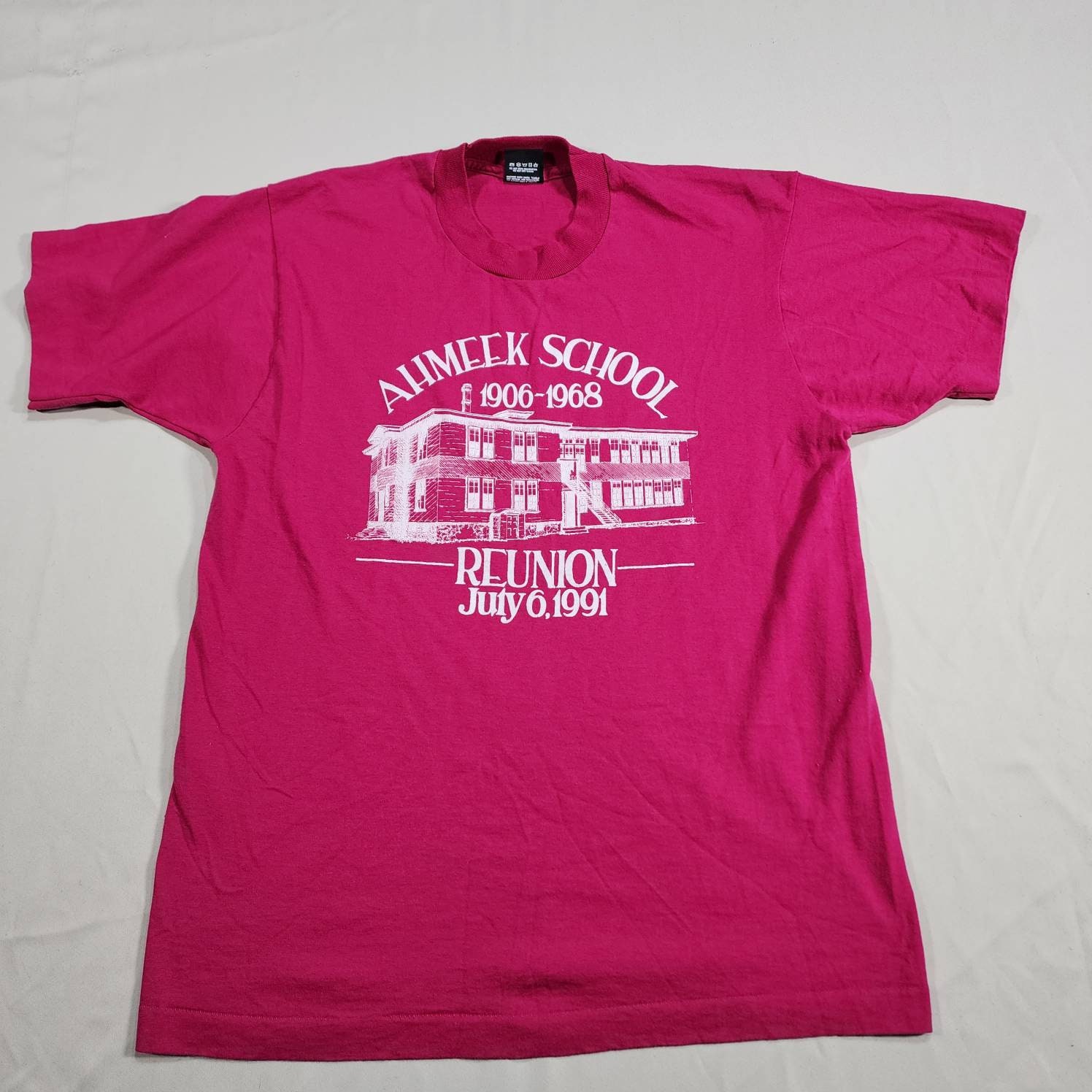 Screen Stars, Vintage Ahmeek School Reunion 1991 Screen Stars Shirt