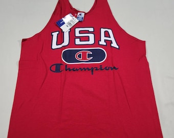NWT Vintage Champion USA Tank Top Men's XL