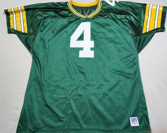 Vintage Wilson Green Bay Packers Brett Favre Jersey Size XL