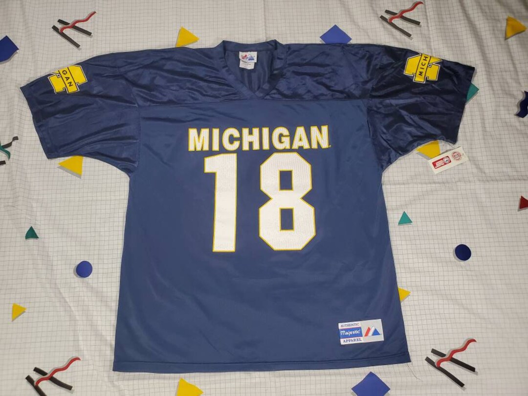 Authentic michigan sales football jersey