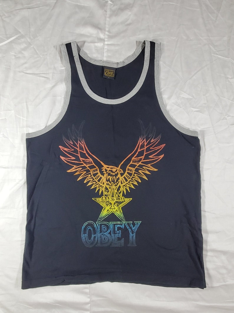 Vintage OBEY Eagle Tank Top Size M