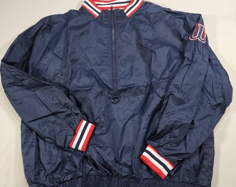 Wilson Half Zip Windbreaker Jacket Mens Size 2XL