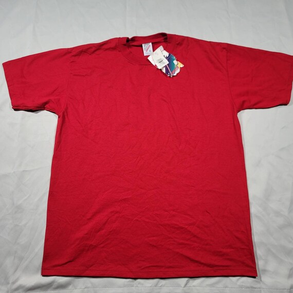 NWT Red Jerzees Blank Shirt Mens XL - image 1