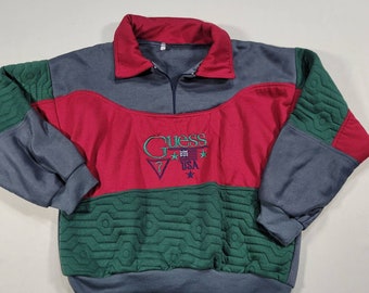 Vintage Bootleg Guess Kids Sweatshirt Large