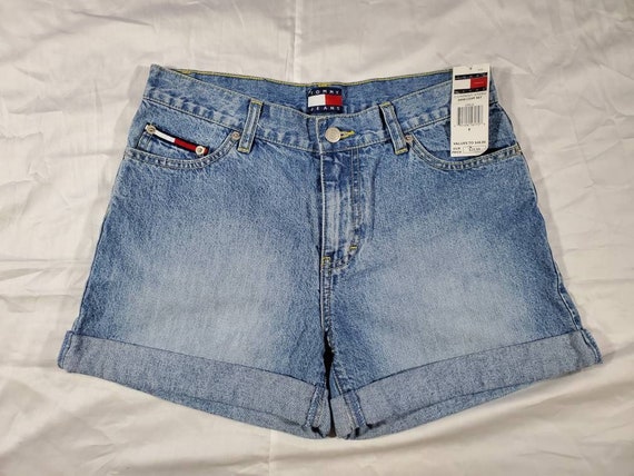 tommy hilfiger jean shorts women
