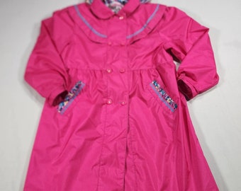 Bronton Apparel Girl Pink Trench Jacket Size 16 XL