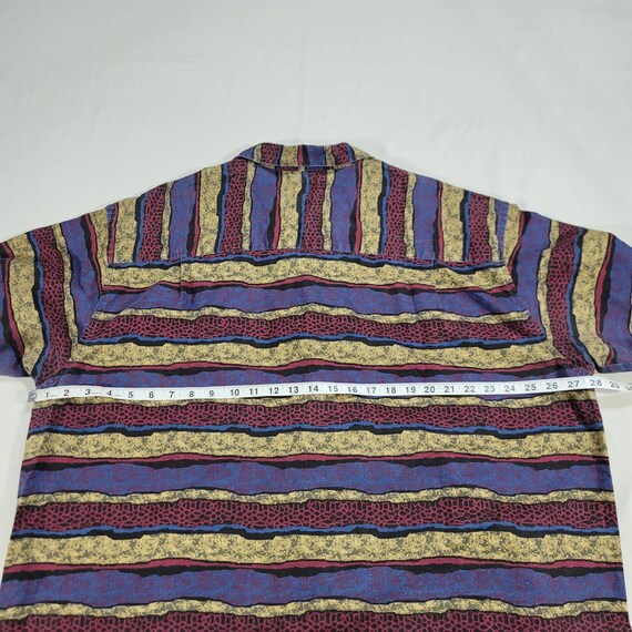 City Streets Multicolored Button Shirt Mens 2XL - image 3