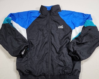 Vinatge Stats Full Zip Windbreaker Jacket