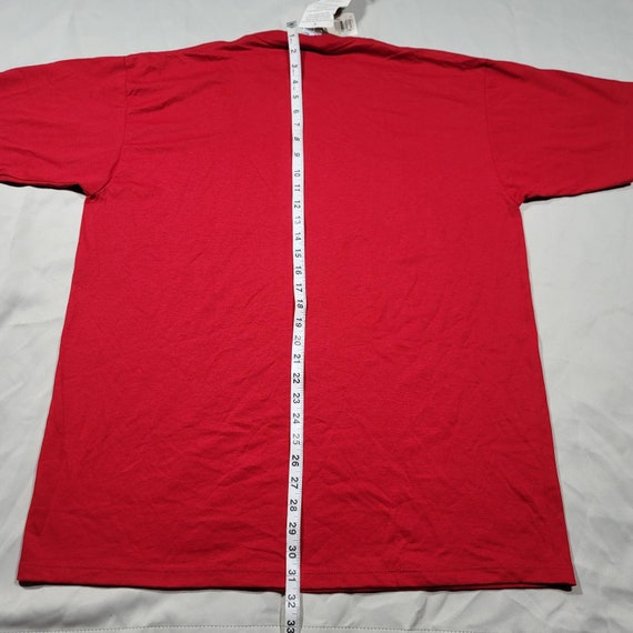 NWT Red Jerzees Blank Shirt Mens XL - image 4