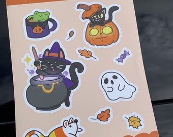 Halloween Sticker Sheet