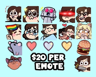 Twitch / Discord Emote oder Abzeichen Aufträge
