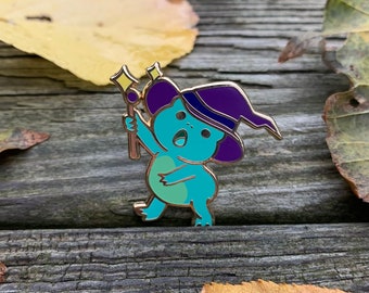 Wizard Frog Enamel Pin