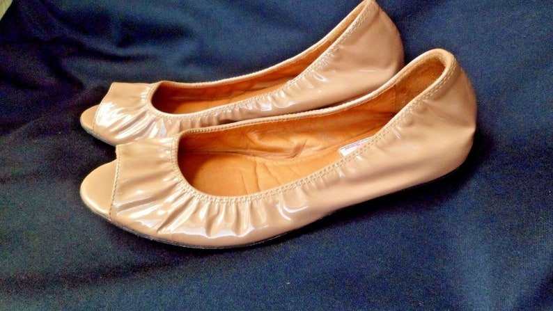 patent leather flats womens