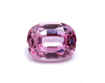AAA Lab-Created Baby Pink Sapphire Synthetic Corundum Cushion Cut Gemstone Size-3x4mm-16x22mm-1pcs (No. 1)