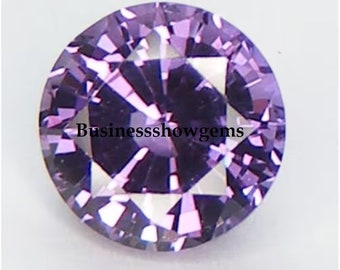 AAA Rated Sapphire Lab Created Alexandrite Round 5mm to 16mm Step Cut Gemstone, Alexandrite Ring, Stone ( 1pcs)