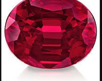 AAA Rated Ovel Lab Created Synthetic Corundum Cut Ruby Gemstones, 3x4mm-15x20mm-1pcs