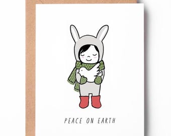 Peace on Earth, Dove Christmas Card