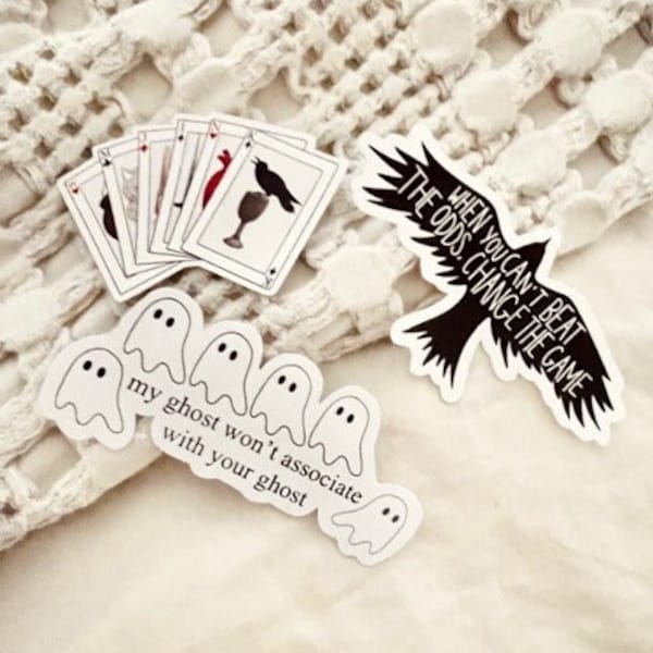 Six of Crows | Grishaverse | Leigh Bardugo Sticker Set