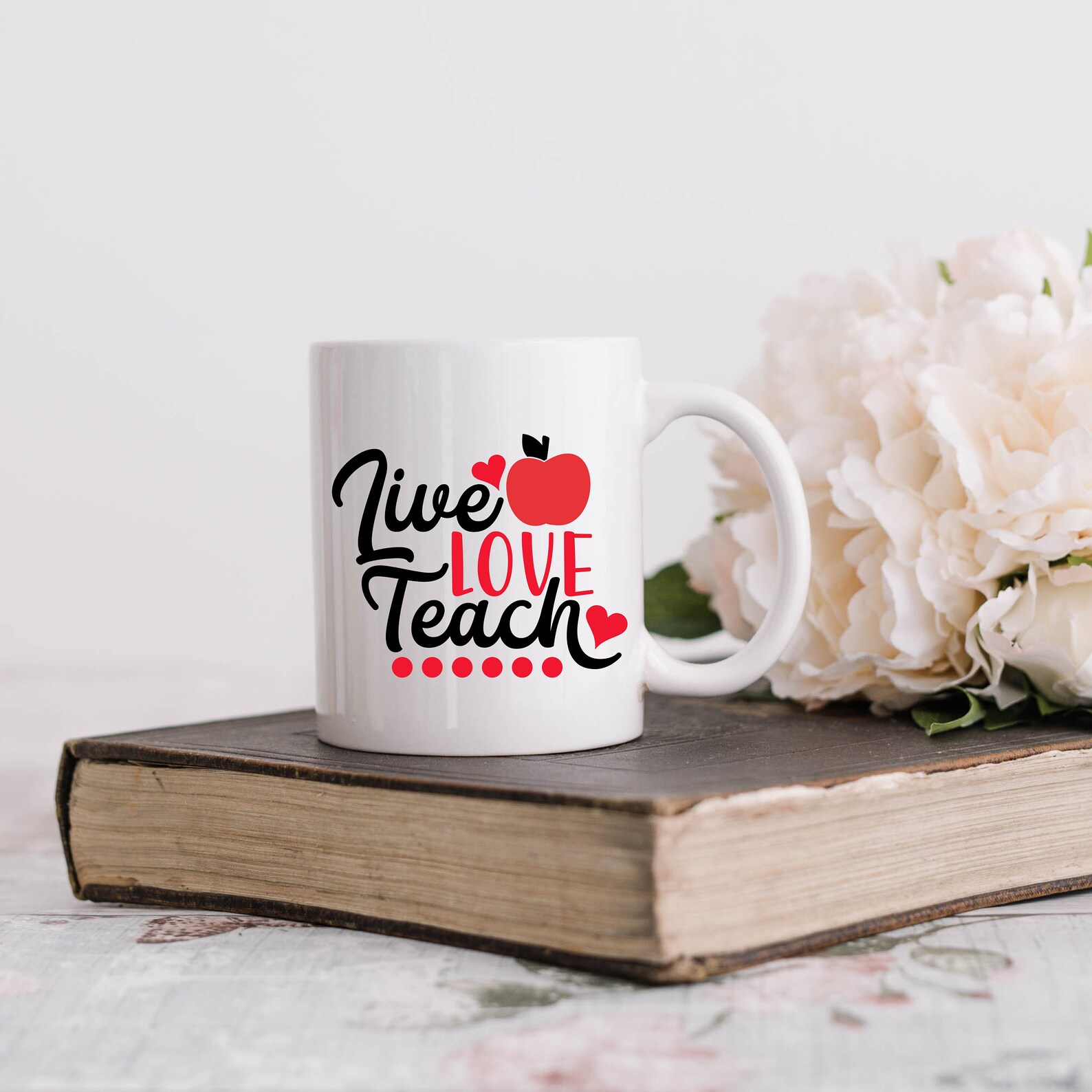 Teacher coffee cup Custom Made 11oz Mug Teachers Gift Etsy