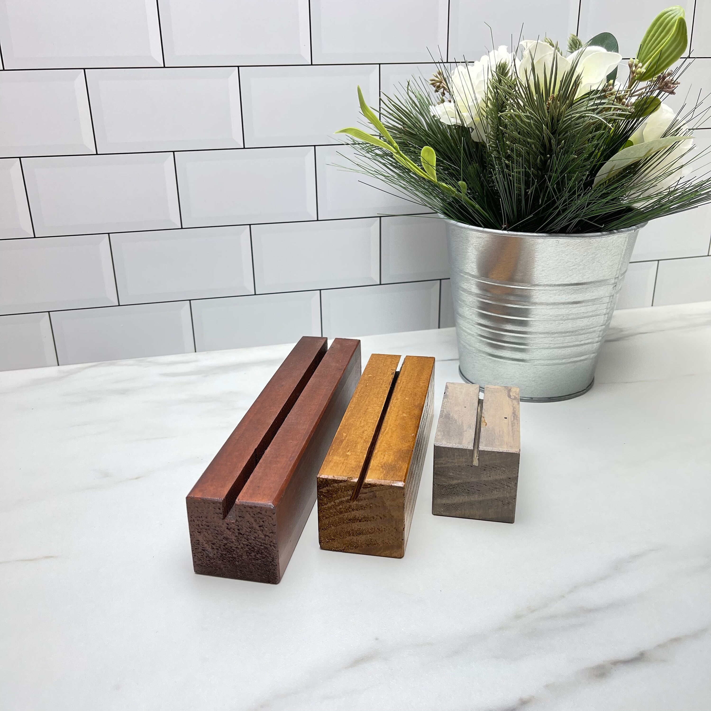 Sign Holders Acrylic Sign Bases Table Number Holder Card Etsy